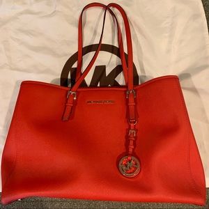 Michael Michael Kors red tote